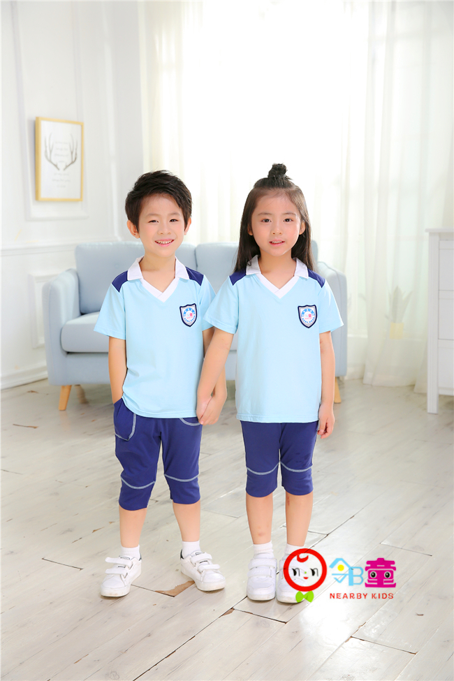 夏季幼兒園園服短袖18011款奧代爾