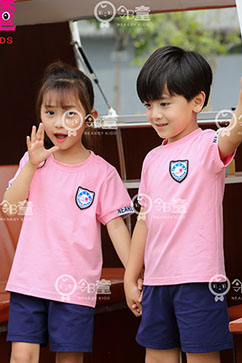 2020年最新款夏季幼兒園園服運(yùn)動(dòng)服