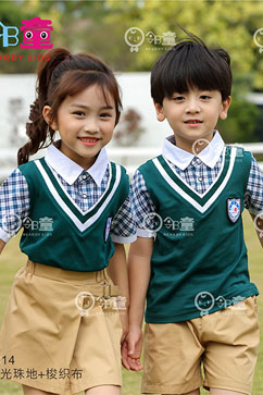 最新夏季時尚幼兒園園服班服