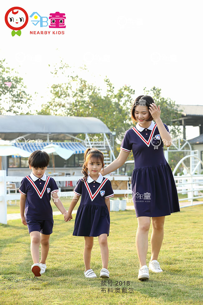 歐美幼兒園園服，最新時尚夏季禮服教師園服