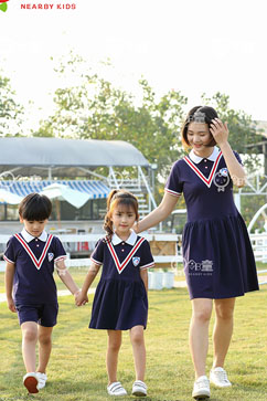 歐美幼兒園園服，最新時尚夏季禮服教師園服