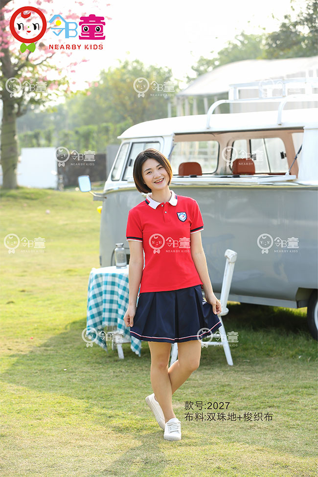 最新款夏裝貴族幼兒園禮服教師園服，廠家直銷