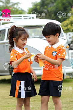 2020年夏季高檔幼兒園園服訂制，鄰童廠家批發(fā)